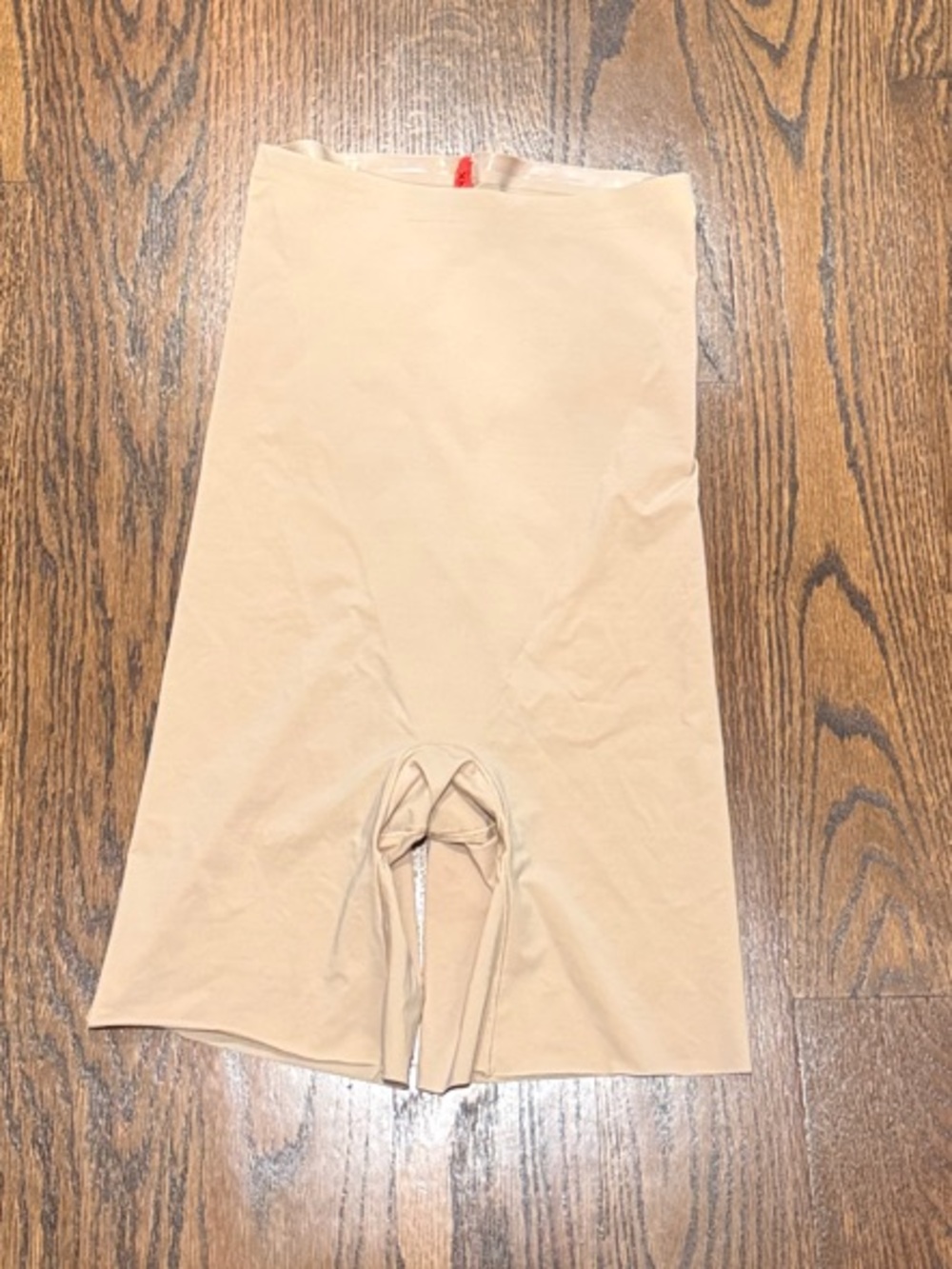 Spanx Sculpt Go Figure Nude High-Rise Mid Thigh Shaping Shorts